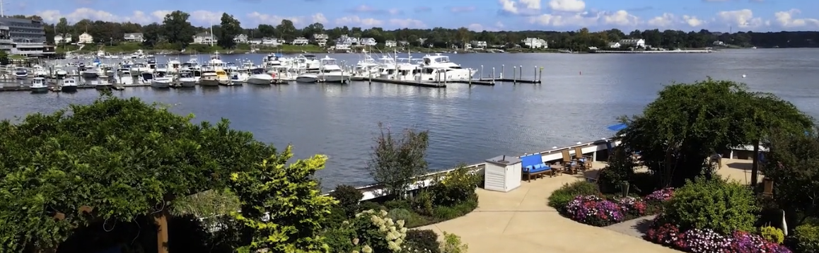 Boats on the Navesink River