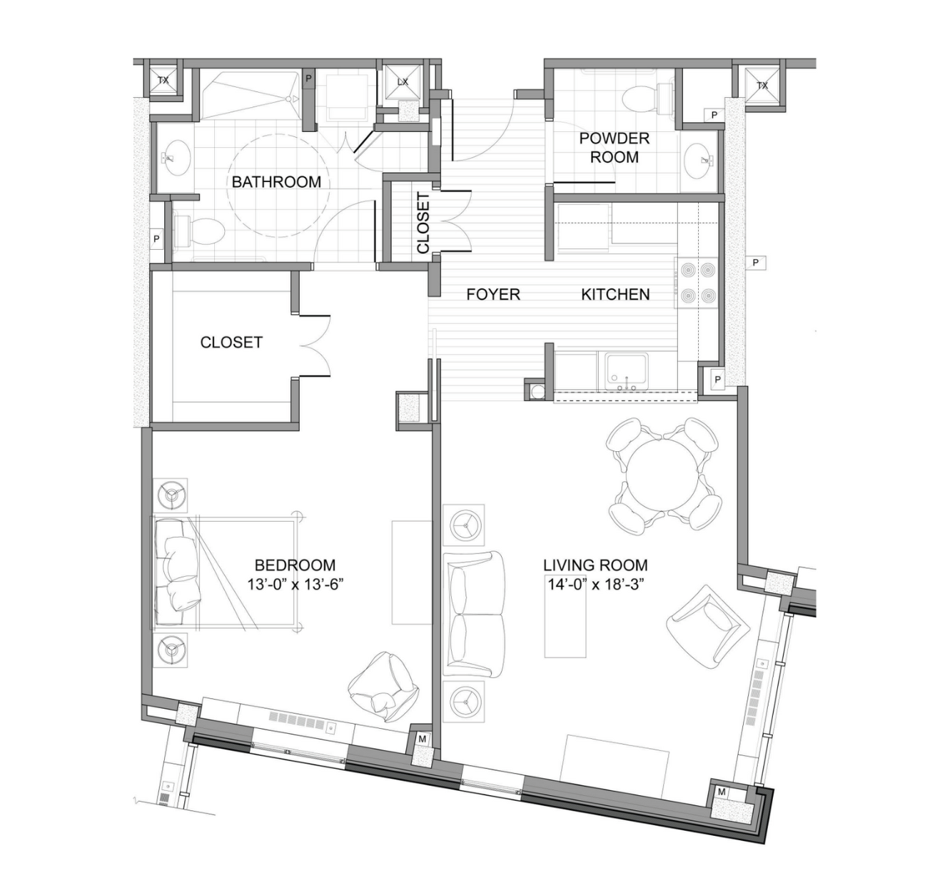 The Tinton Floor Plan