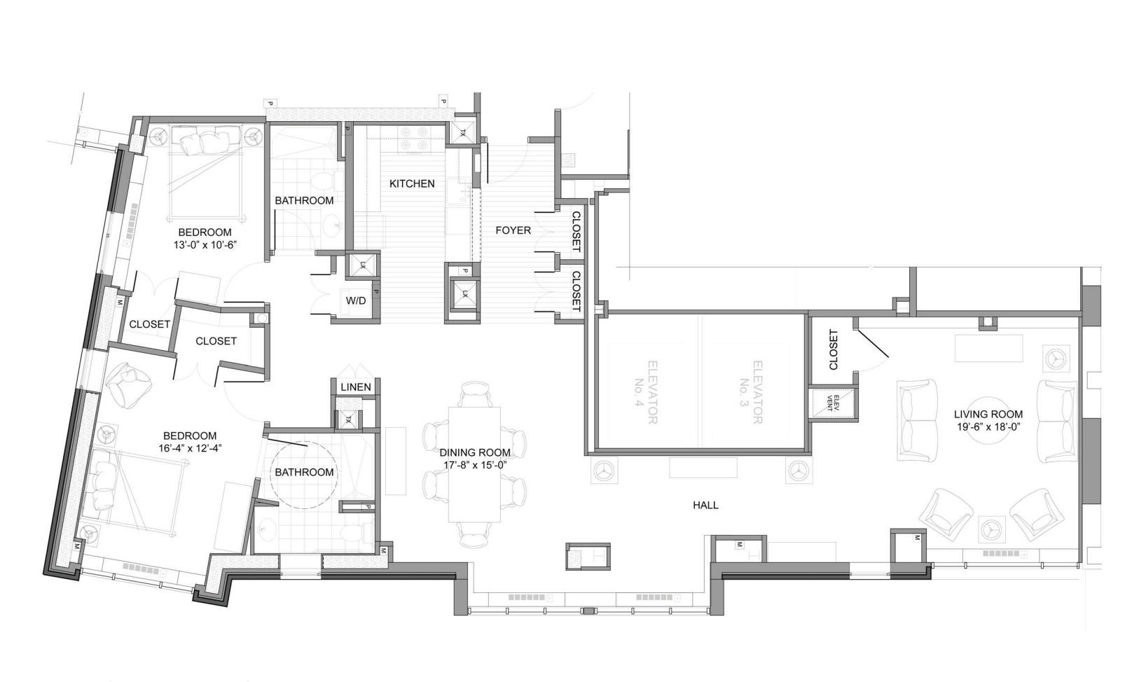 The Schooner Floor Plan