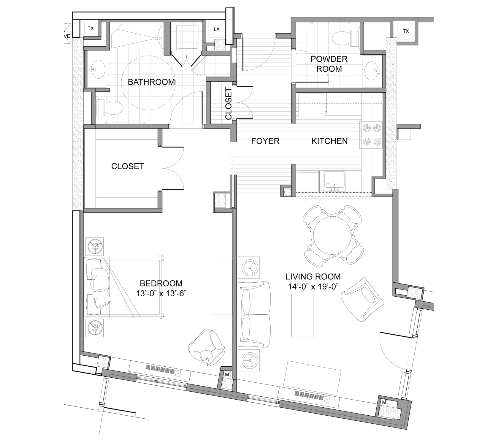 The Transom Floor Plan